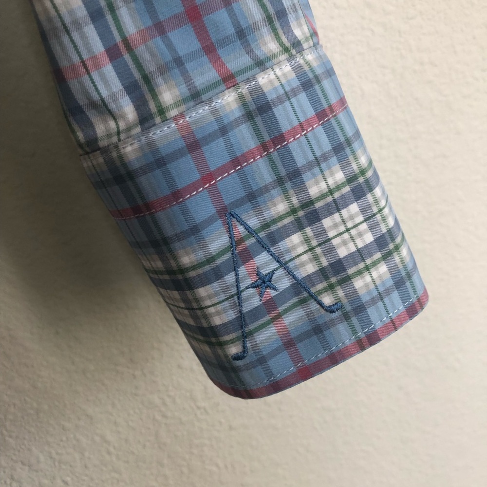 Peter Millar Stretch Plaided Button Down Ls Shirt - image 5